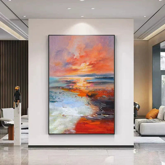 《Why is oil painting still the first choice for home art?》