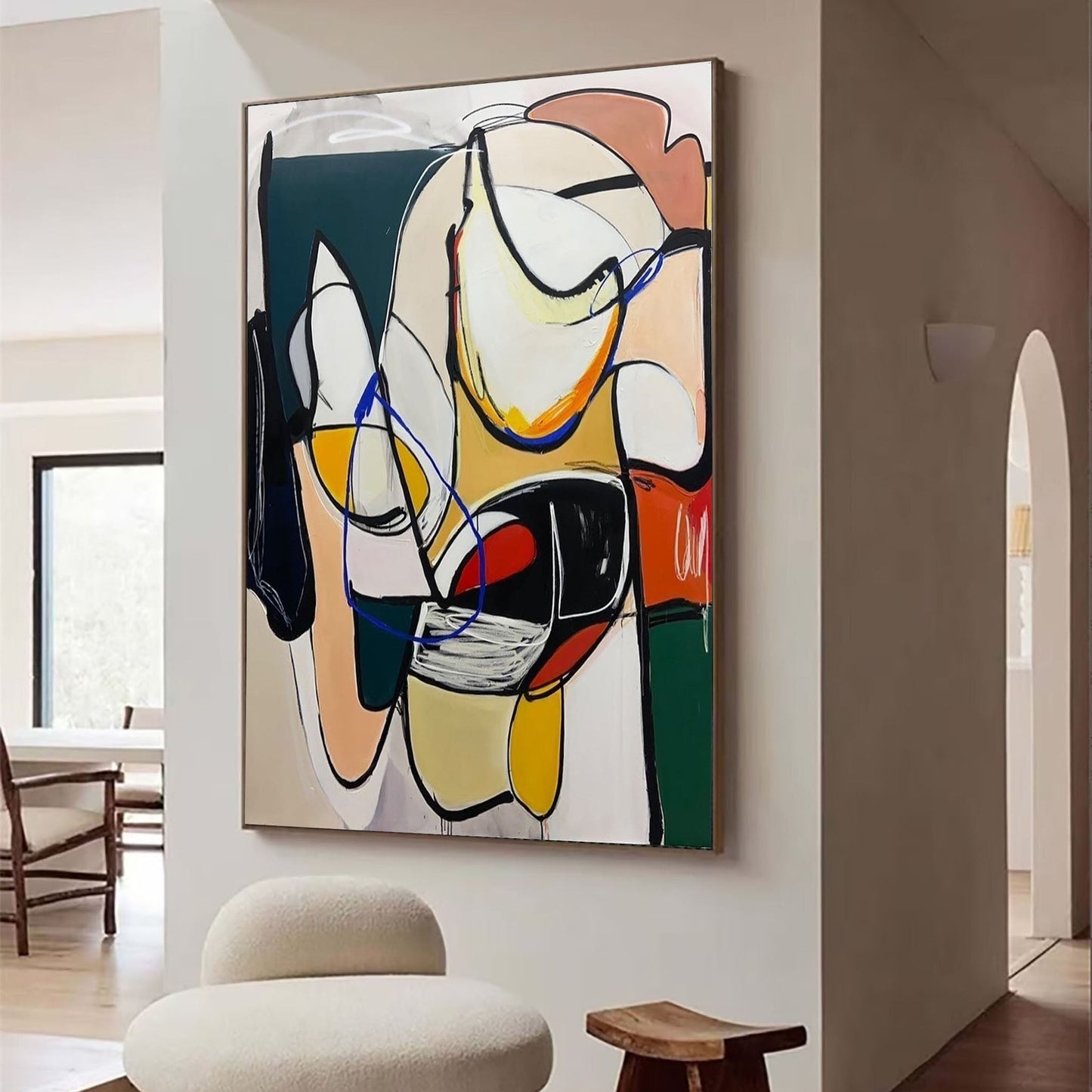 Mid Century Painting #MCP 001