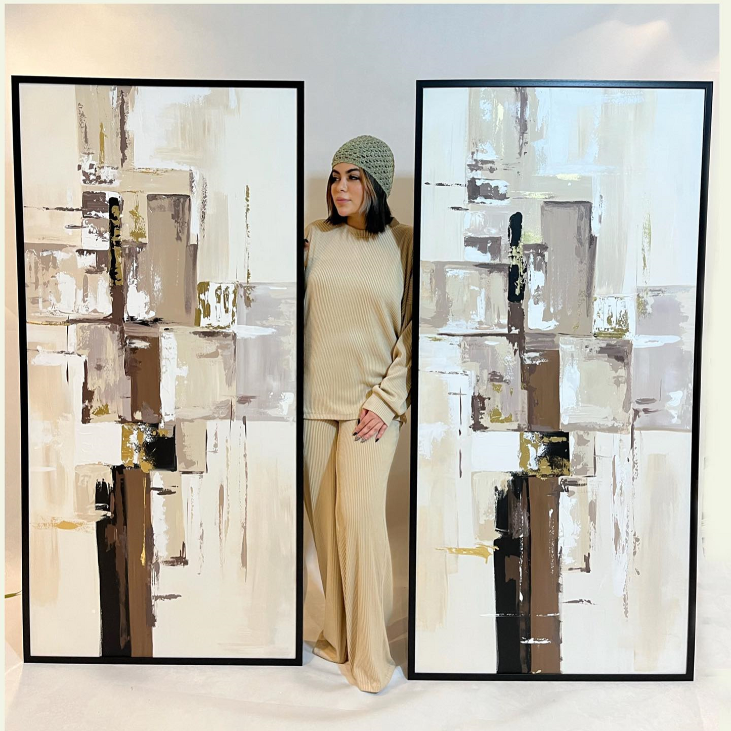 Modern Minimalist Art Set Of 2 #MMAS 012
