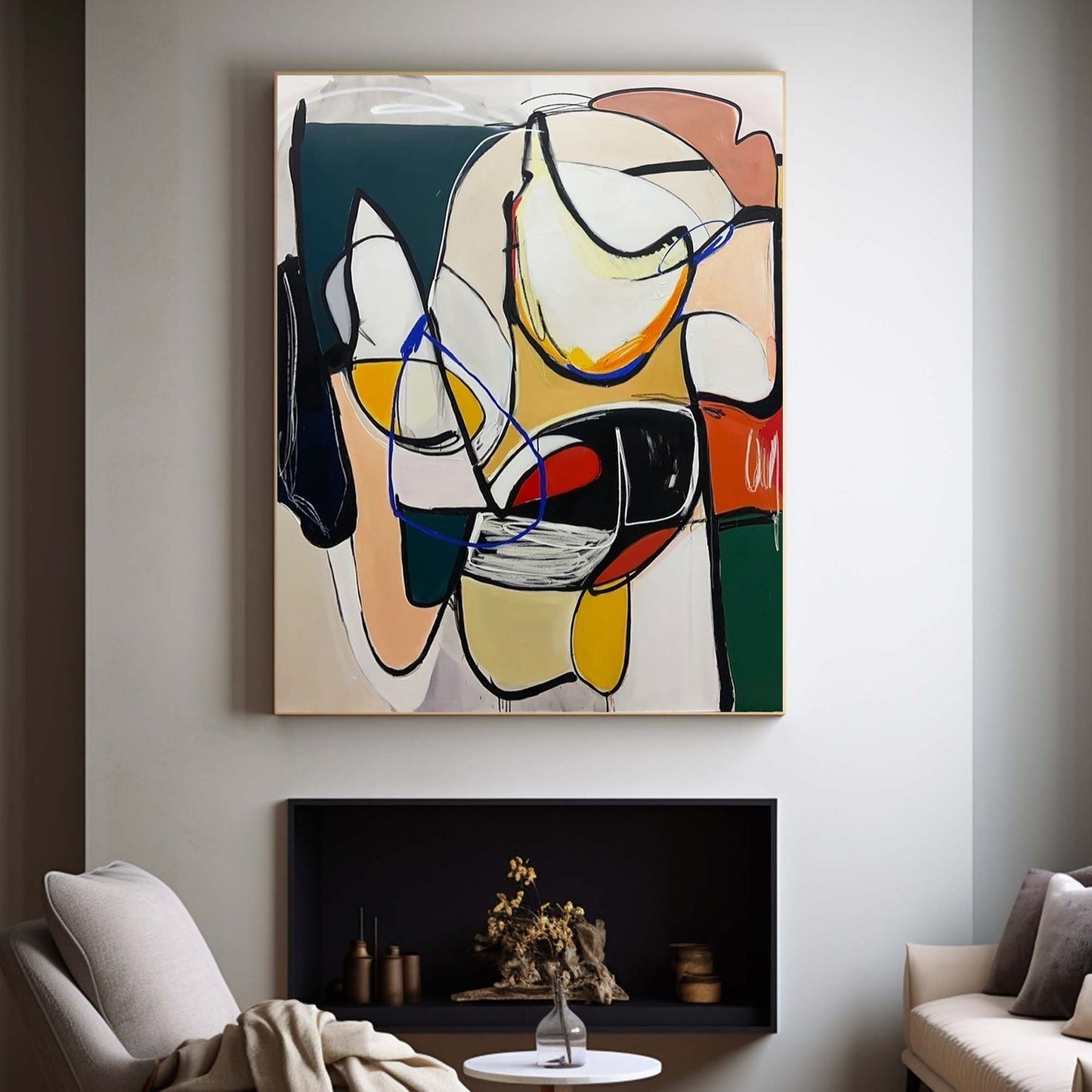 Mid Century Painting #MCP 001