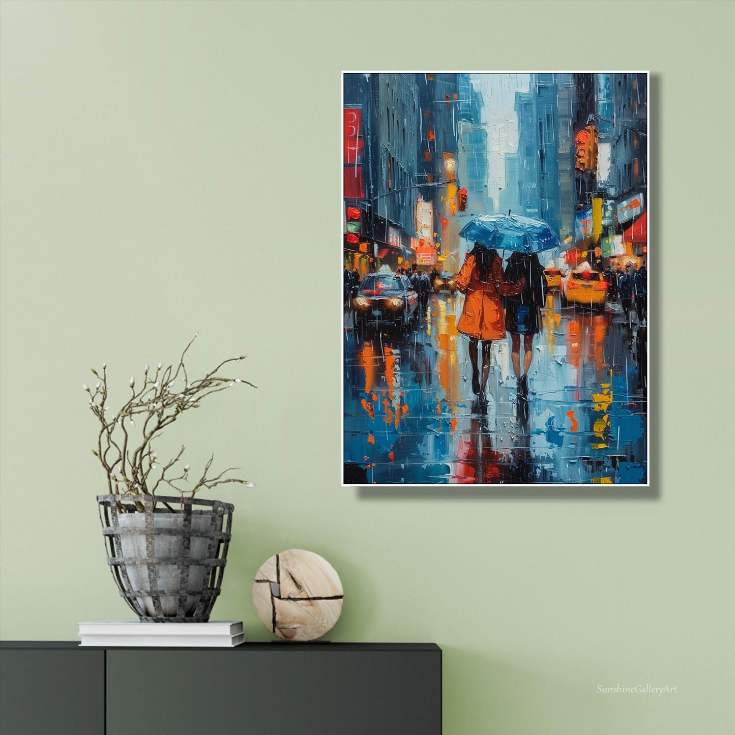 3D Urban Street Art | Modern Textured Canvas | Abstract Cityscape Decor