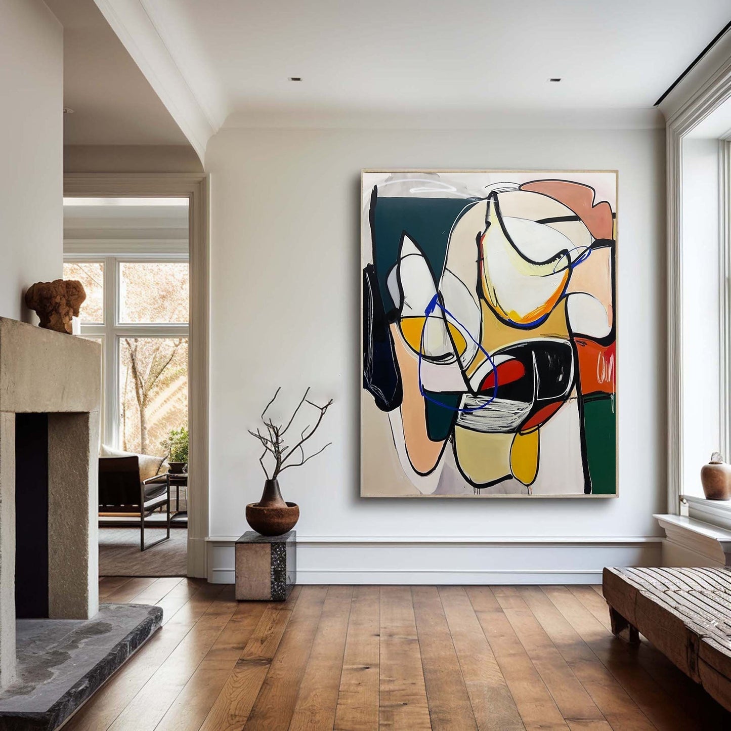Mid Century Painting #MCP 001
