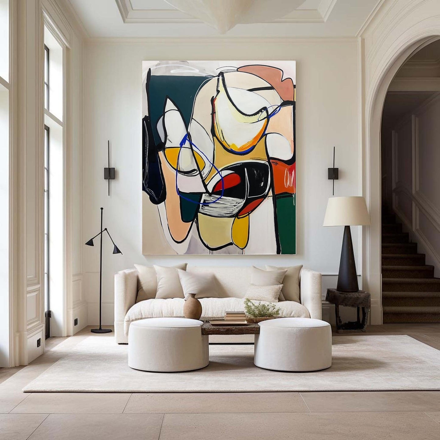 Mid Century Painting #MCP 001