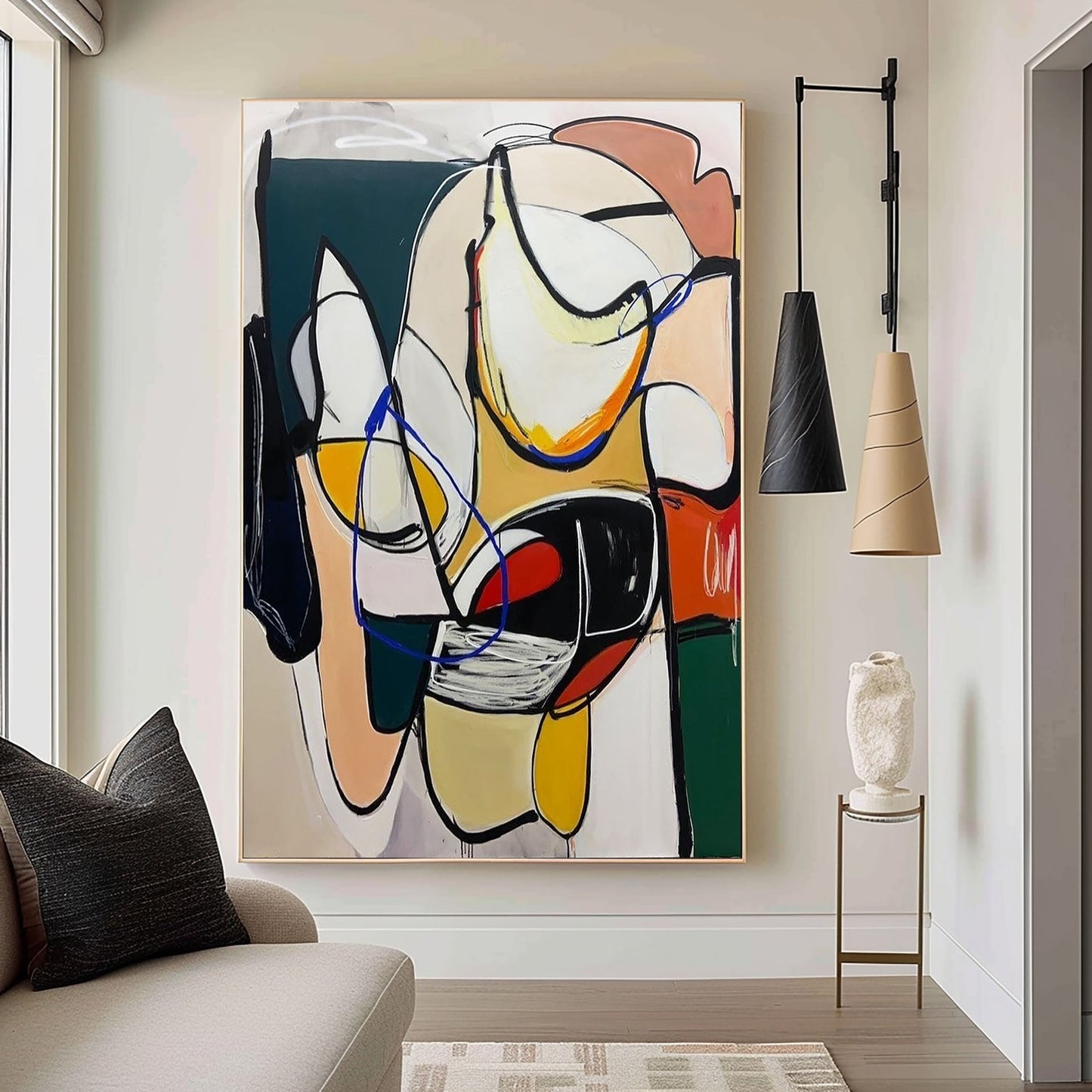 Mid Century Painting #MCP 001